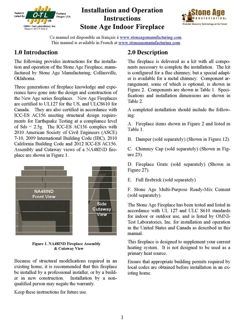 StoneAge NA48IND User manual