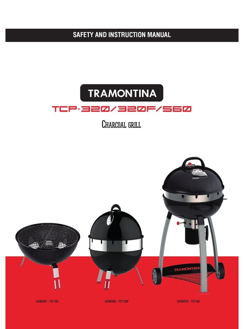 Tramontina TCP 320 Safety and instruction manual