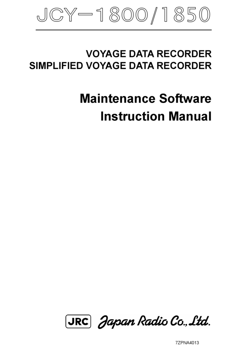 JRC JCY-1800 - instruction manual