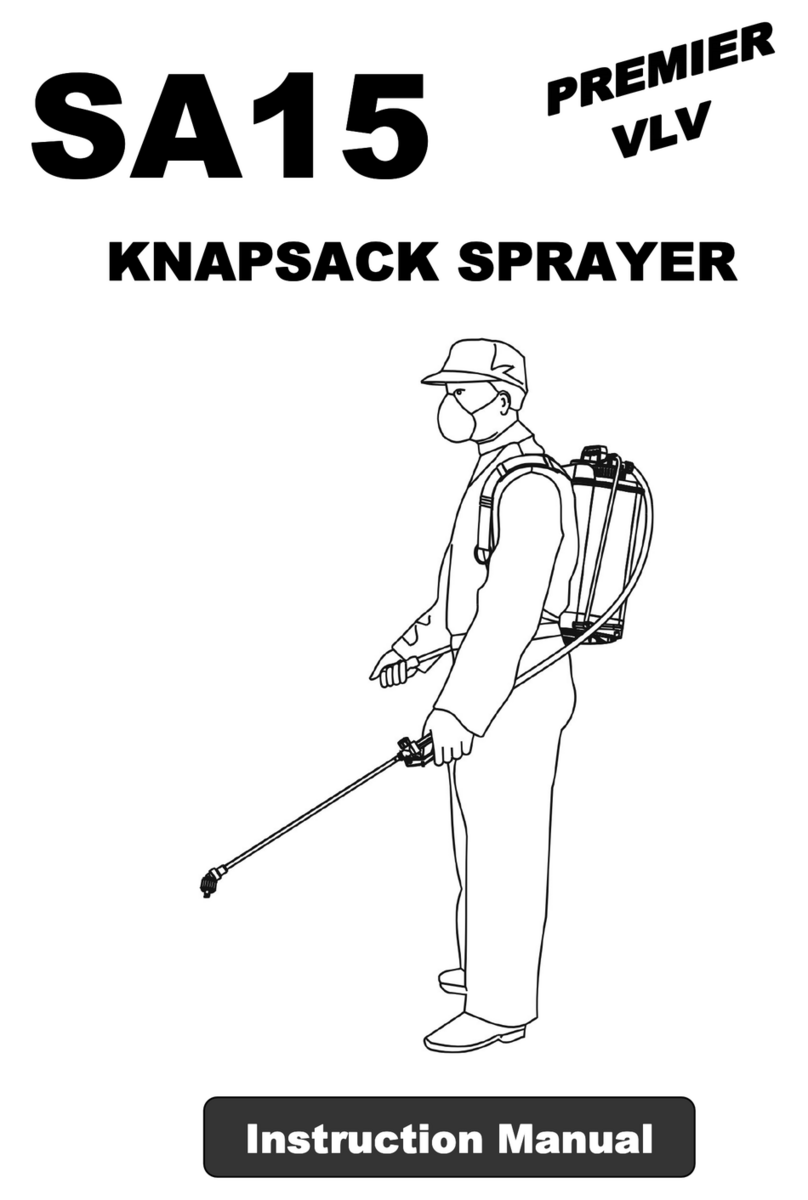 RB Spray Tech SA15 instruction manual