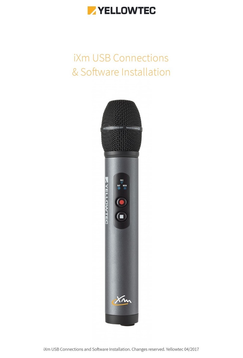 Yellowtec iXm installation instructions