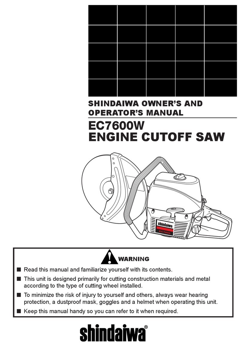 Shindaiwa EC7600W User manual