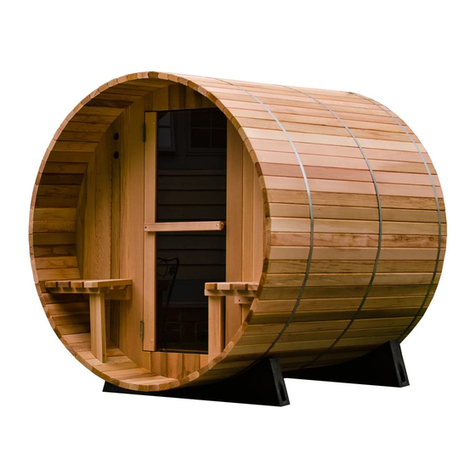 Almost Heaven Saunas Standard Barrel Installation instructions Almost Heaven Saunas Standard Barrel Installation instructions