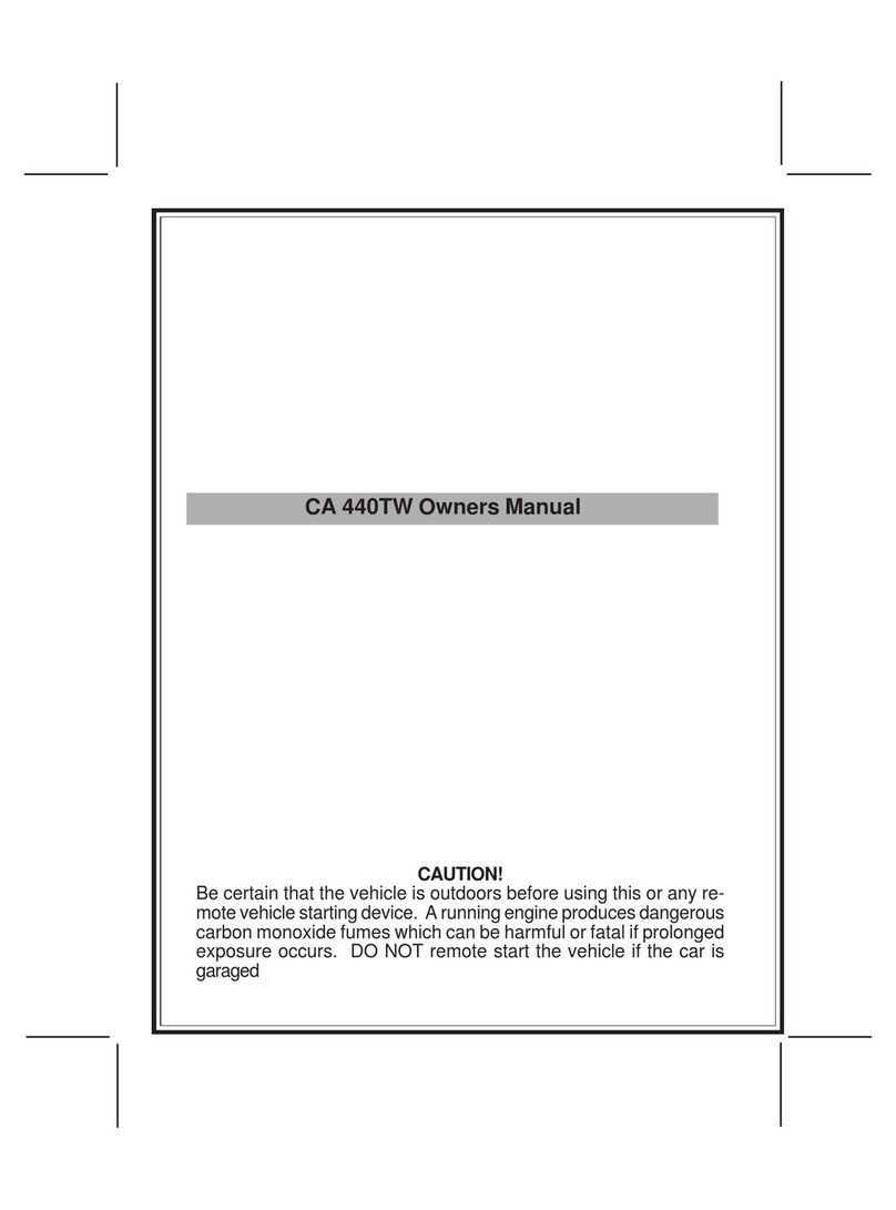 Voxx CA440TW User manual