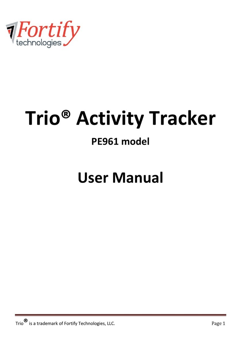 Fortify PE961 user manual
