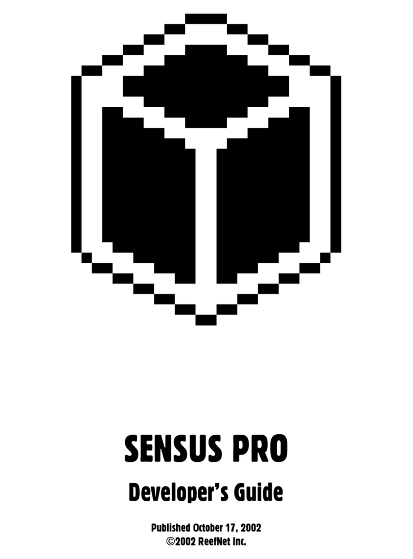 ReefNet SENSUS PRO Developer's guide