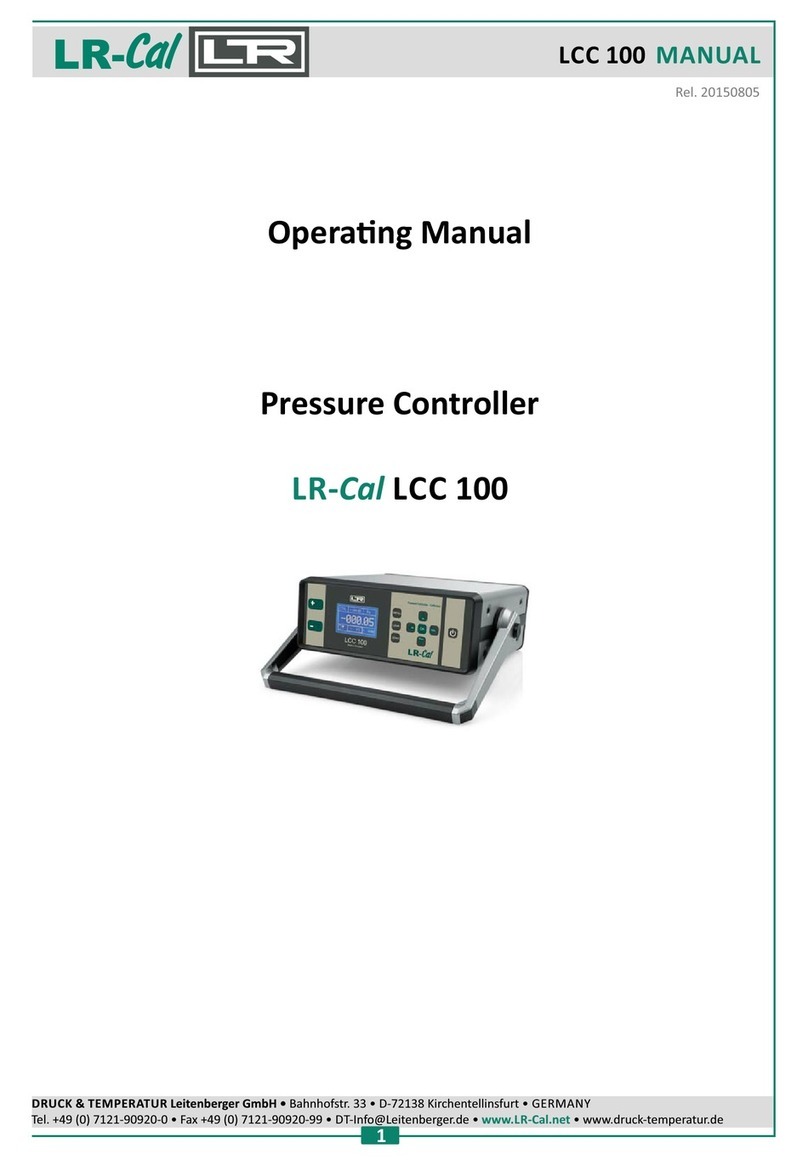LR-Cal LCC100 operating manual