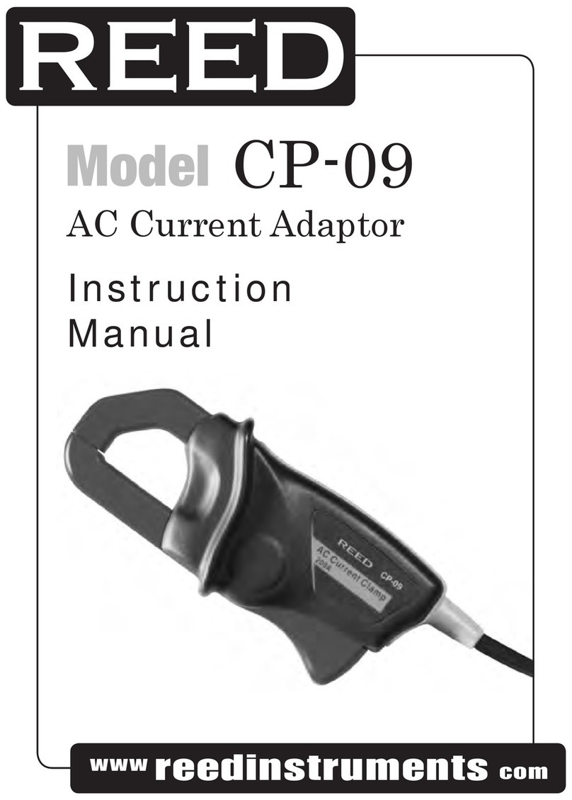 REED CP-09 instruction manual