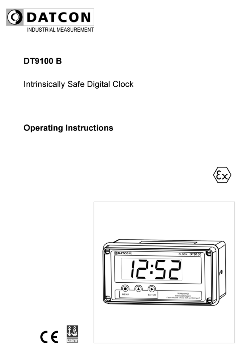 Datcon DT9100 B operating instructions