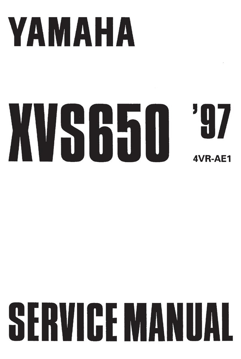 Yamaha XVS6501997 Service manual