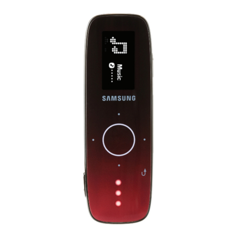 Samsung YP-U4 Service manual