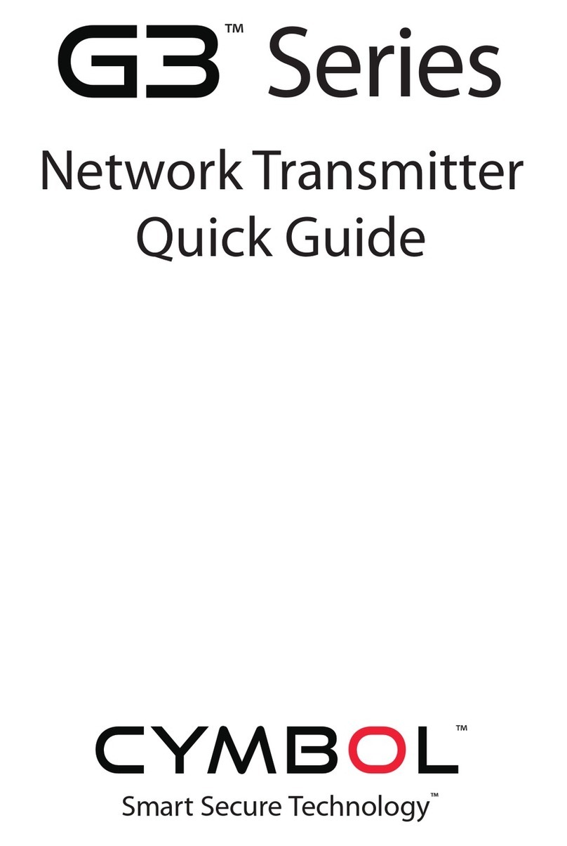 Cymbol G3 Series quick guide