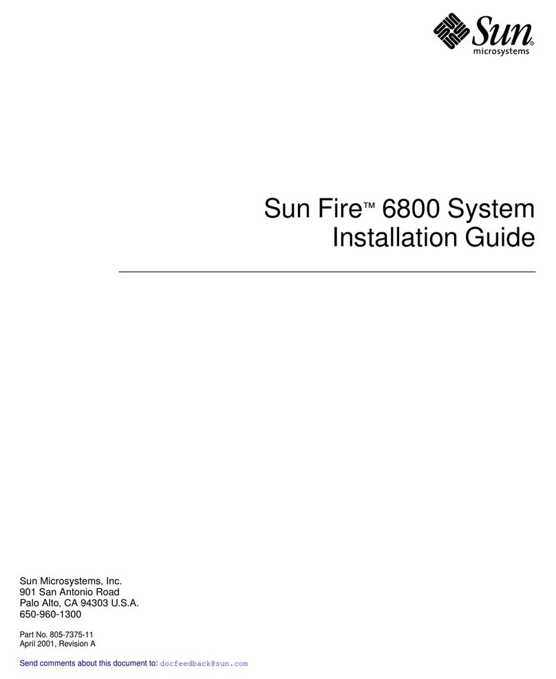 Sun Microsystems Fire 6800 User manual