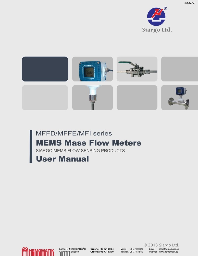 Siargo MFFD series user manual