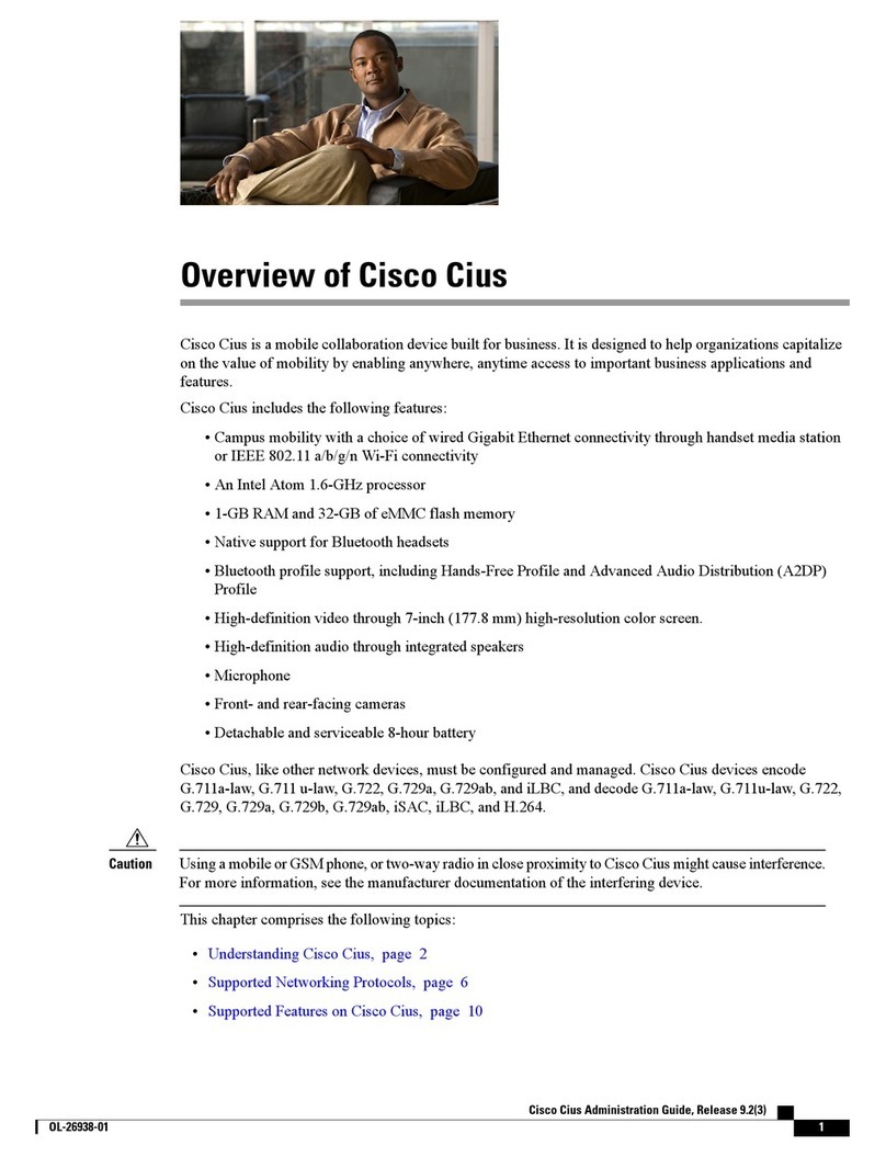 Cisco Cius Installation guide