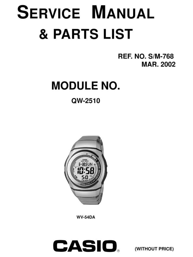 Casio WV-54DA Troubleshooting guide