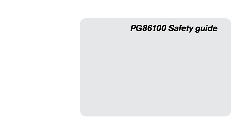 HTC PG86100 Safety guide
