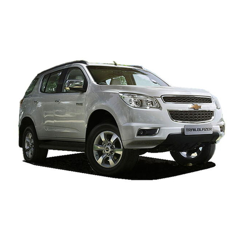 Chevrolet TrailBlazer owner's manual