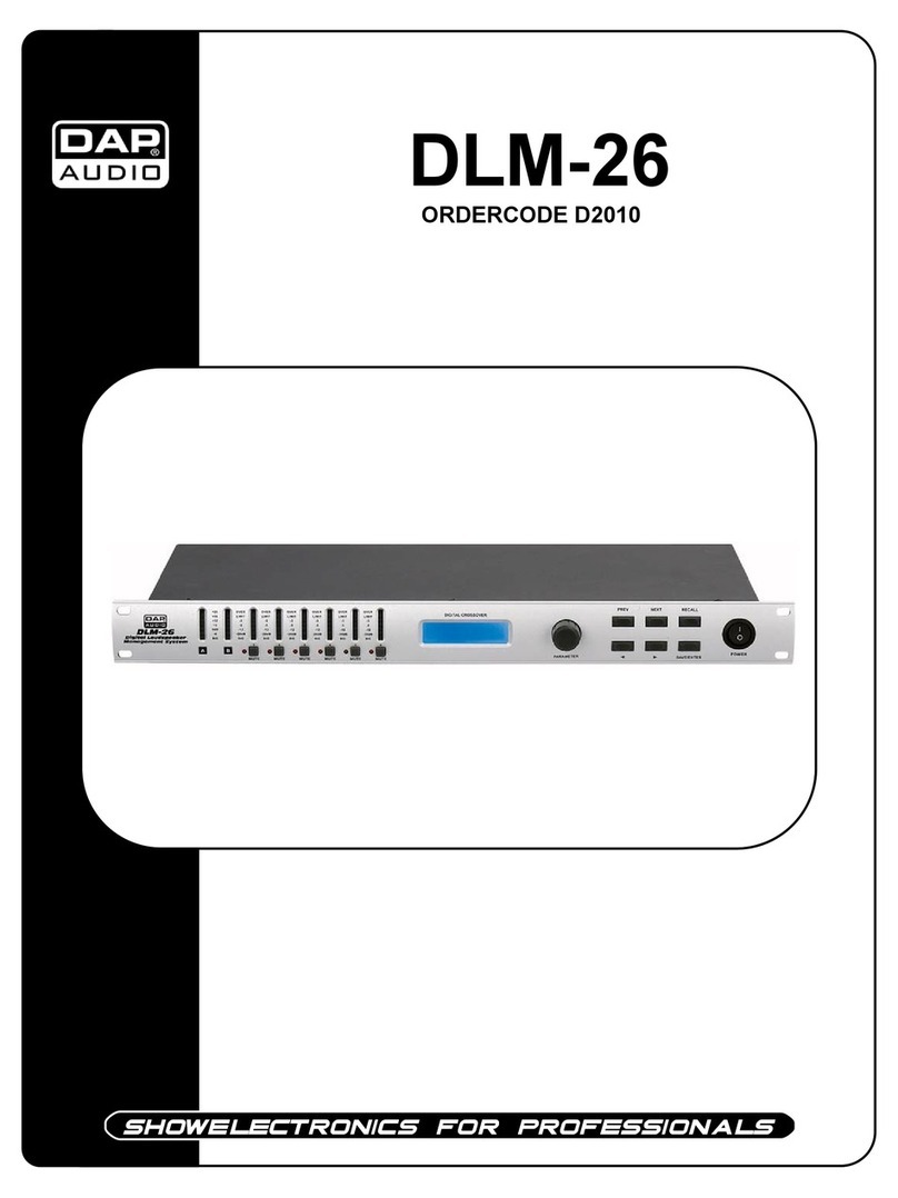 DAPAudio DLM-26 Product guide