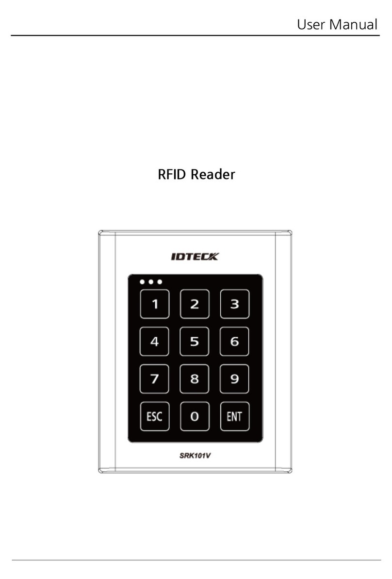 IDTECK SRK101V user manual