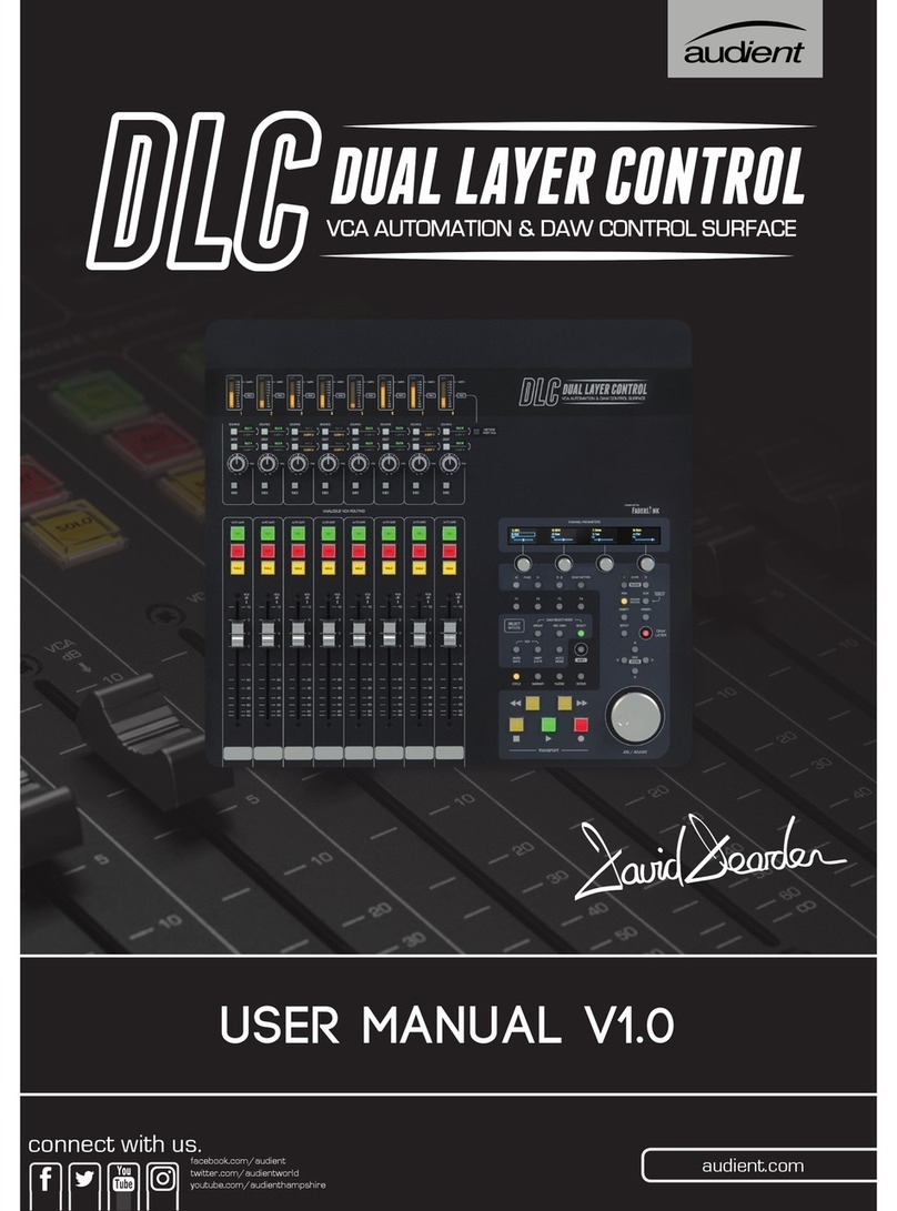 Audient DLC ASP8024-DLC User manual
