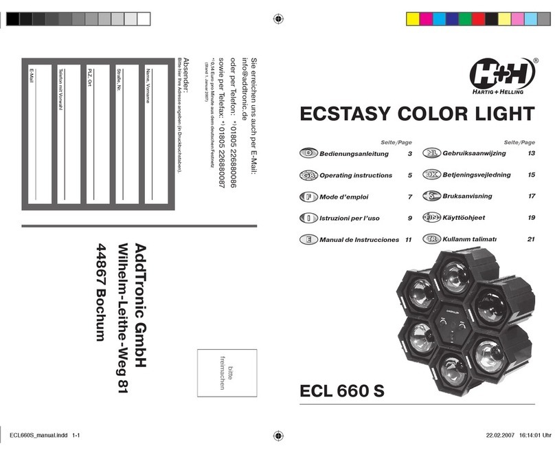 Hartig+Helling ECL 660 S operating instructions