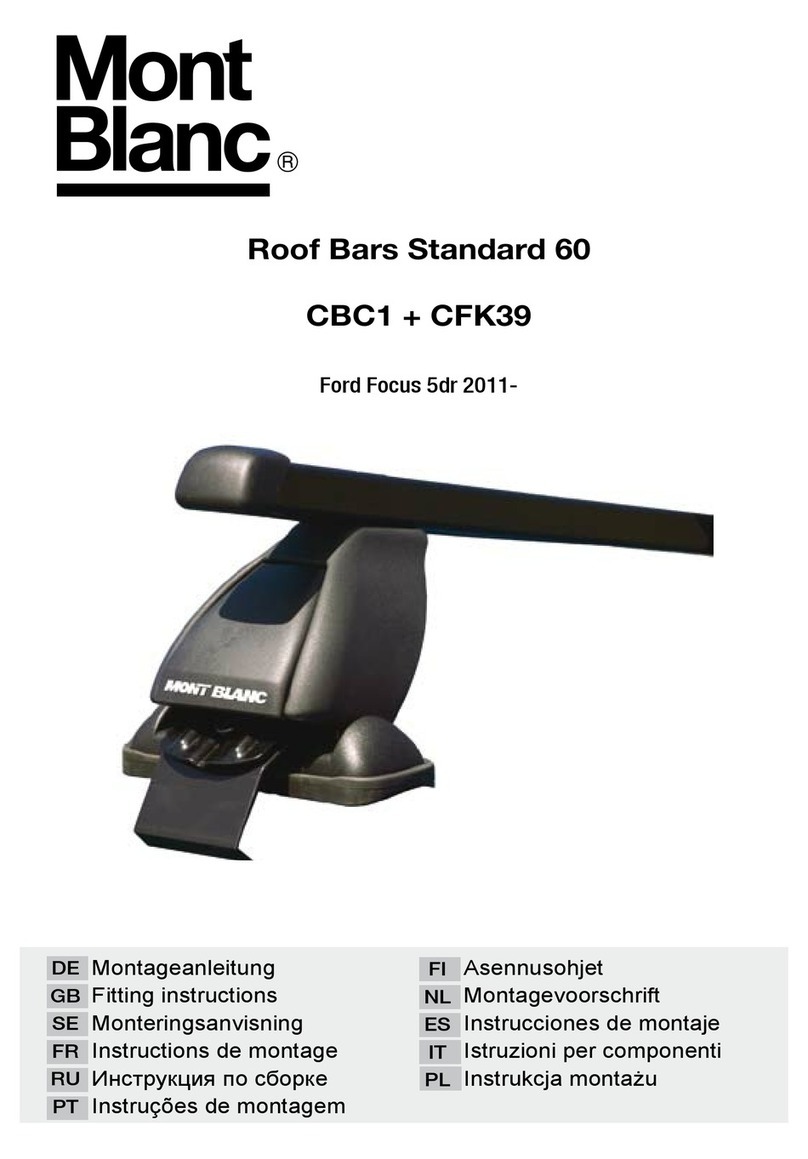 Mont Blanc CBC1 Fitting instructions