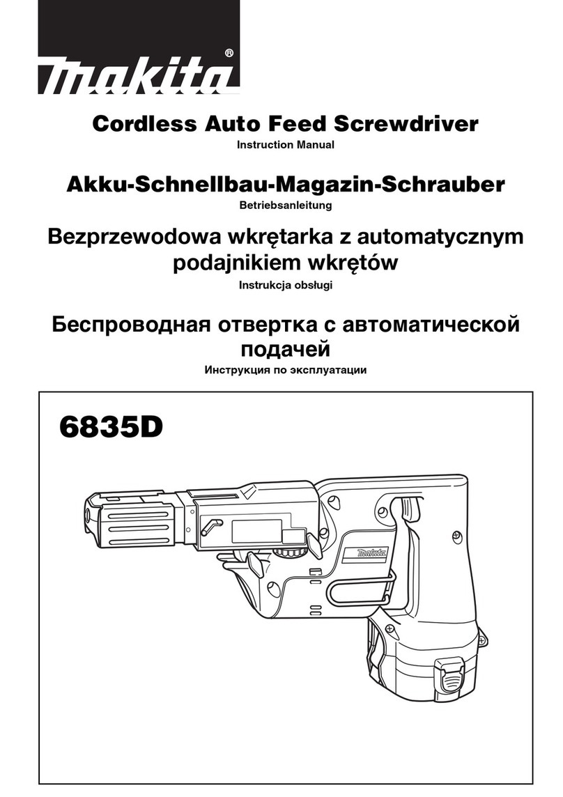 Makita 6835D instruction manual