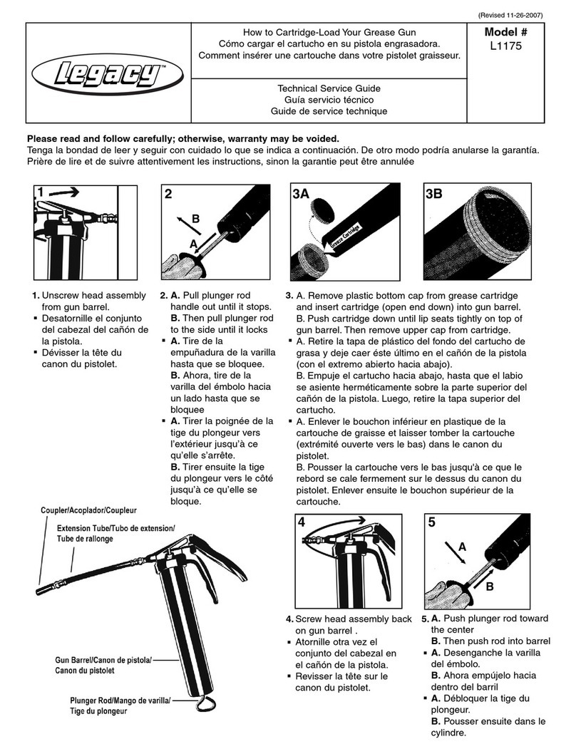 Legacy L1175 User manual