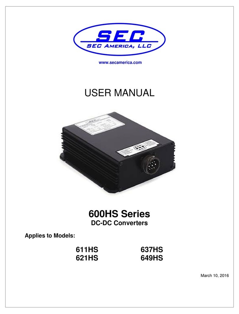 SEC 611HS user manual