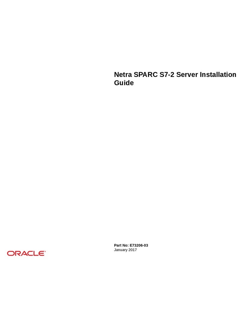 Oracle Netra SPARC S7-2 User manual