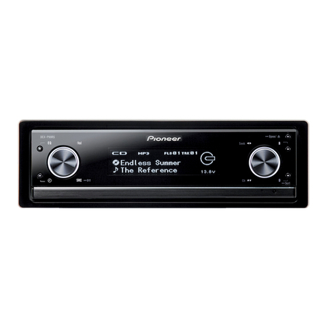 Pioneer DEX-P99RS/UC User manual Pioneer DEX-P99RS/UC User manual