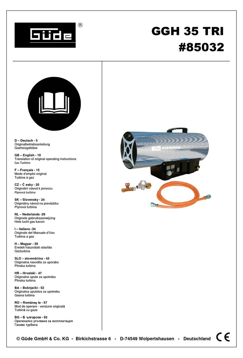 Gude 85032 Original operating instructions