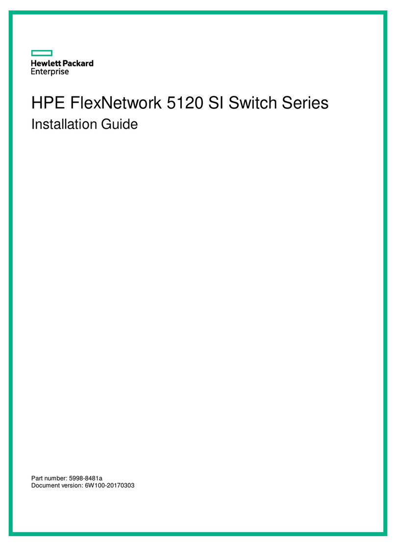 HP 5120 SI Series User manual HP 5120 SI Series User manual