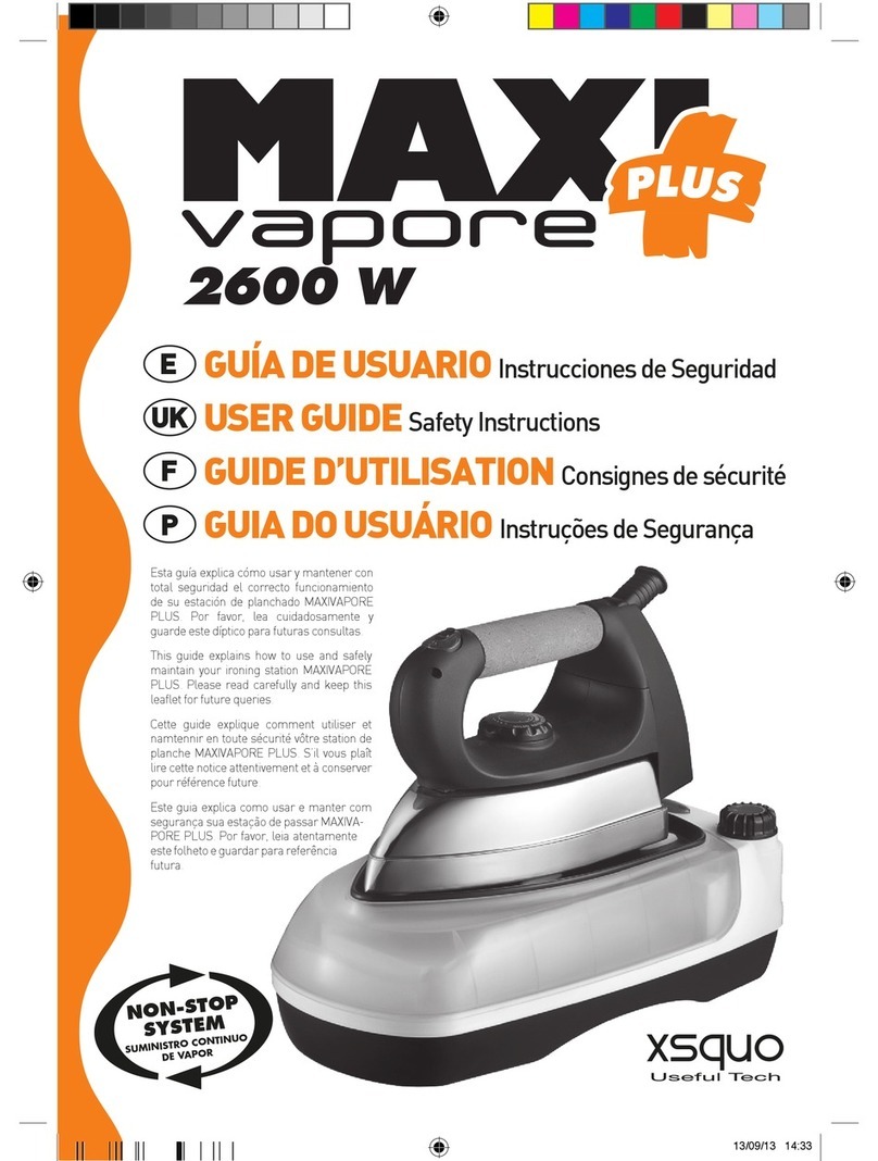 XSQUO MAX VAPORE PLUS user guide