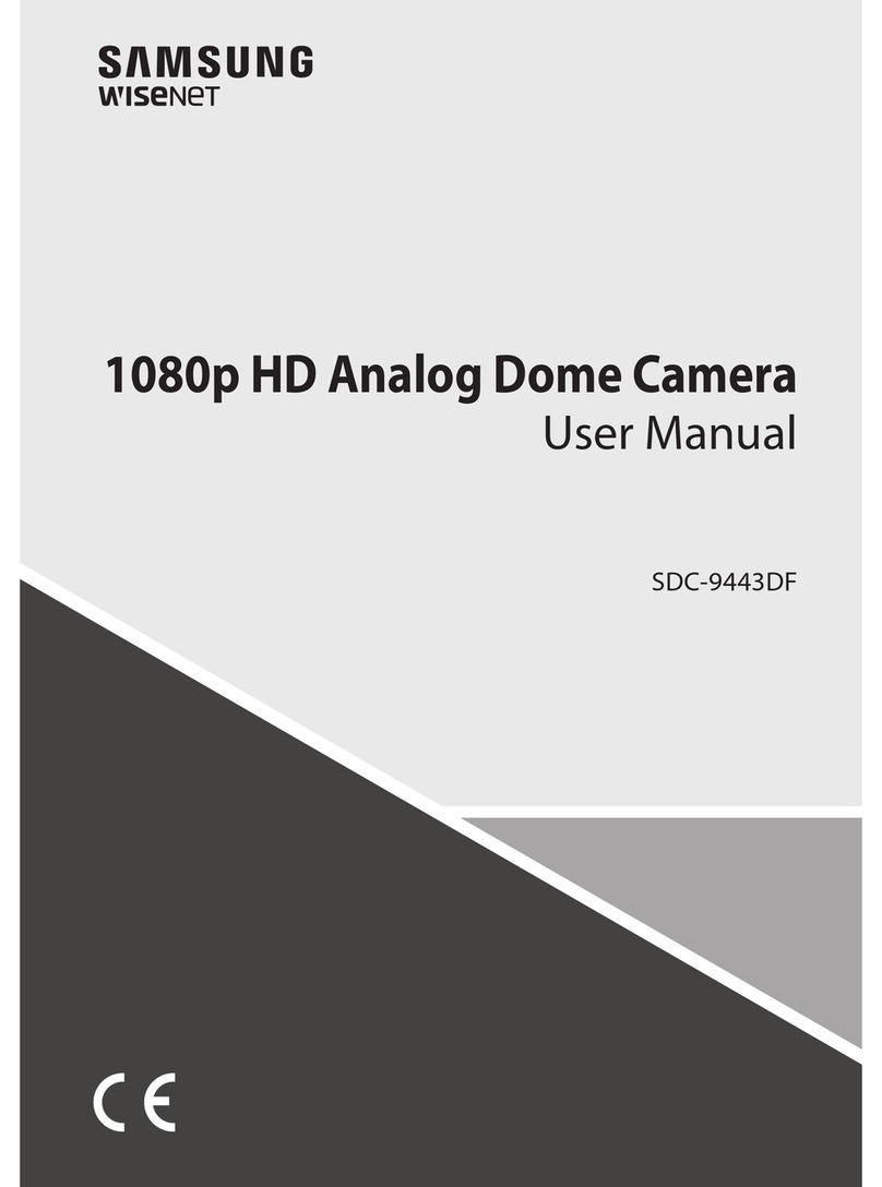 Samsung Wisenet SDC-9443DF User manual