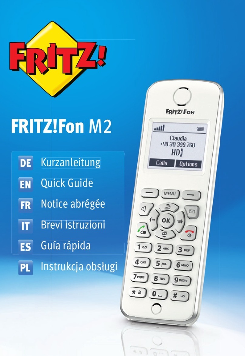 Fritz! Fon M2 quick guide