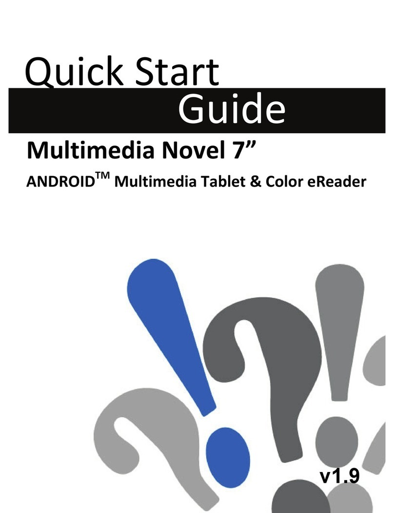 Pandigital novel quick start guide