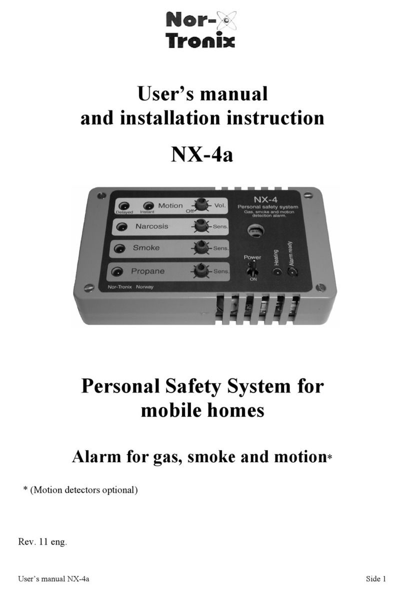 Nor-Tronix NX-4a user manual