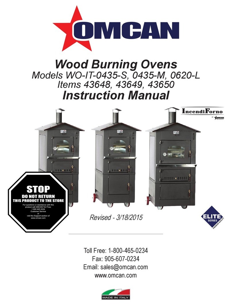 Omgan WO-IT-0435-S Instruction manuals