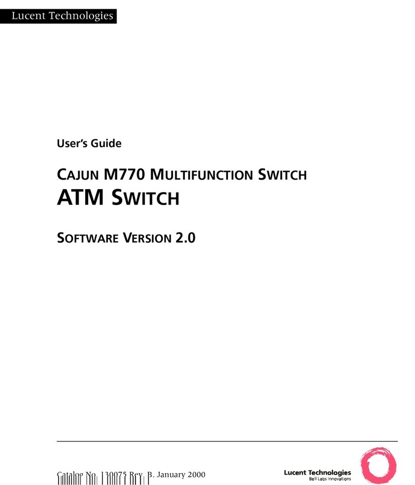 Lucent Technologies CAJUN M770 User manual