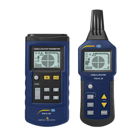 PCE Instruments PCE-CL 20 User manual
