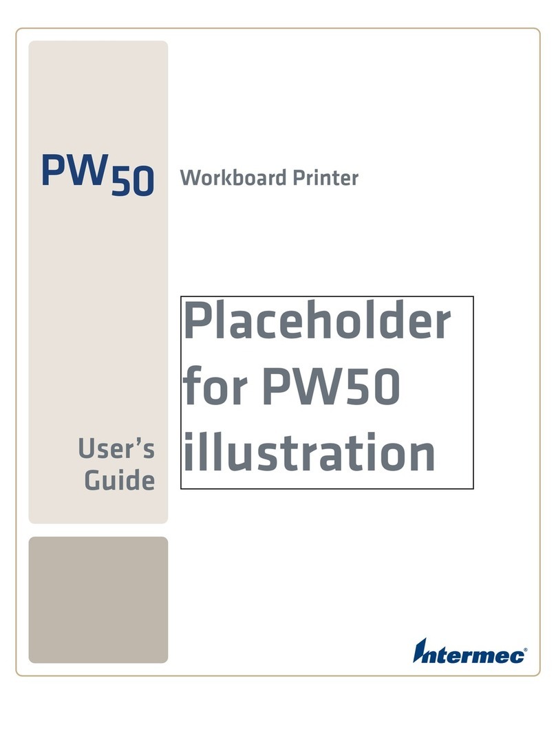 Intermec PW50 User manual