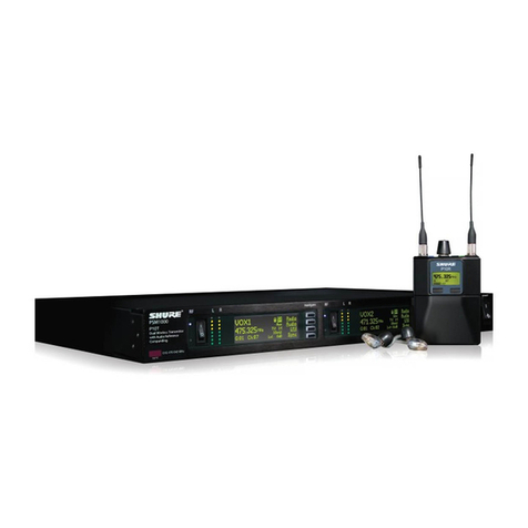 Shure PSM1000 manual