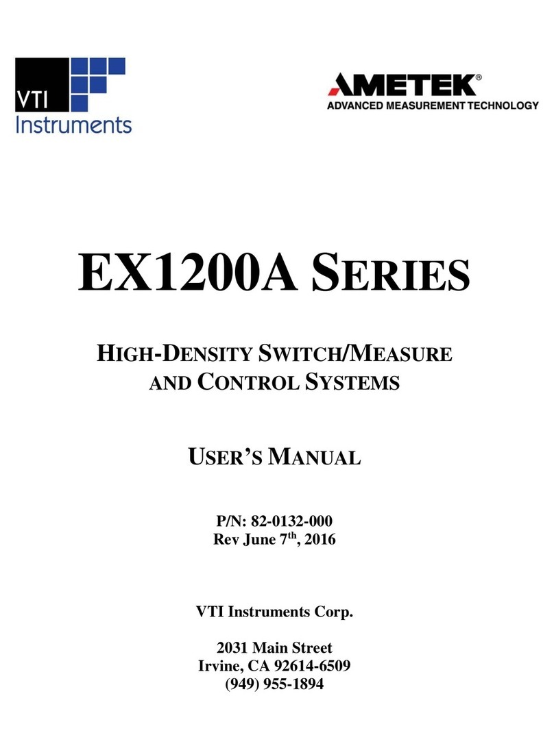 Metek EX1200A SERIES user manual