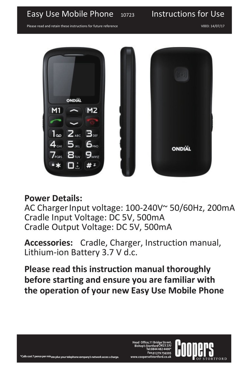 Coopers 10723 User manual