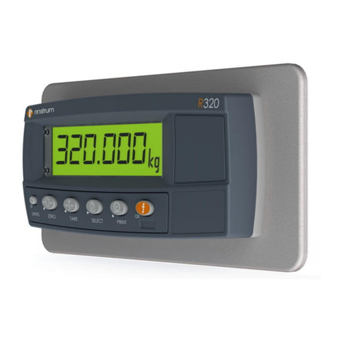 Rinstrum R320 User manual