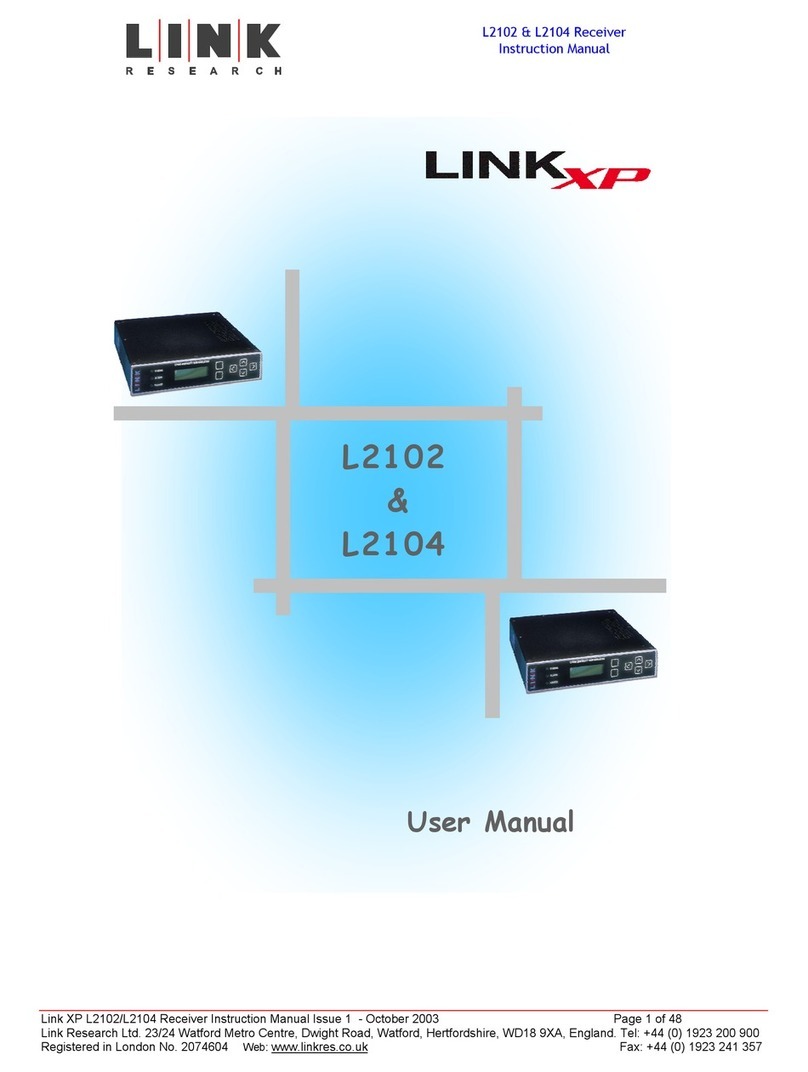 Link Research L2102 instruction manual