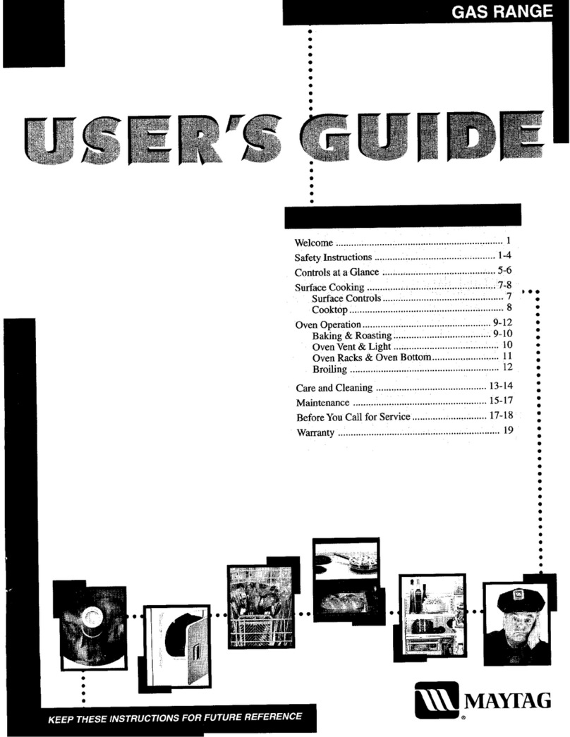 Maytag MGR4410ADH User manual
