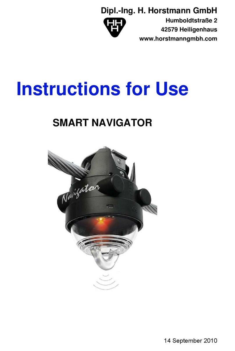 Dipl.-Ing. H. Horstmann SMART NAVIGATOR User manual